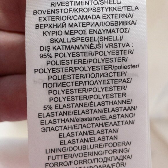 Ralph Lauren Blue Floral Mini Dress SZ 6 Flounced Hem - Picture 6 of 11